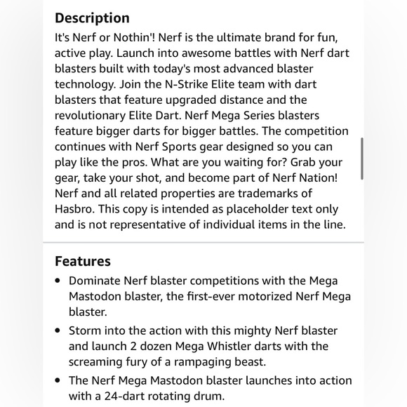 Nerf N-Strike Mega Mastodon Blaster, EUC - Picture 12 of 12